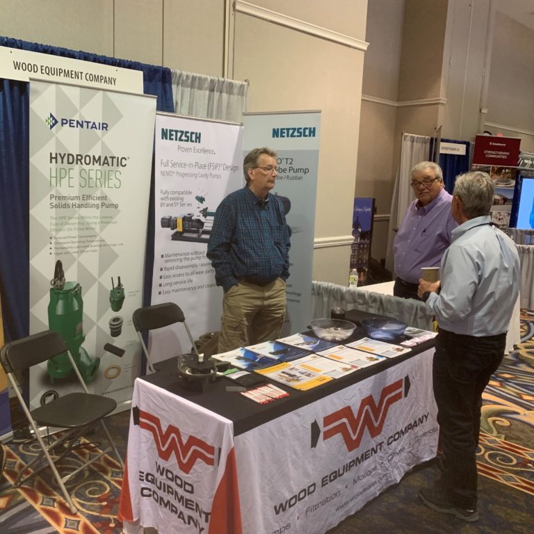 Wood Equipment Company Attended the Virginia Rural Water Association