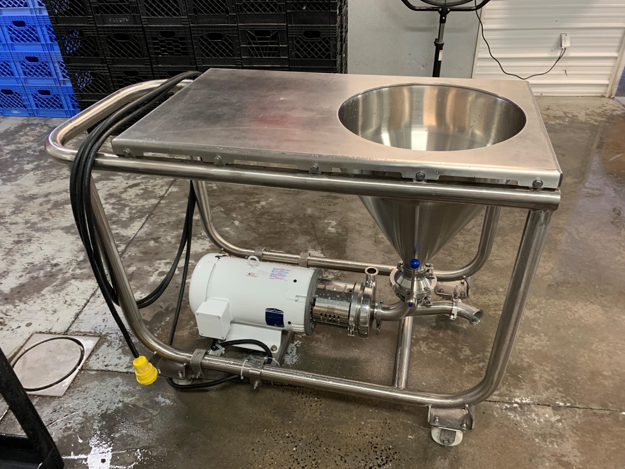 Wood Equipment Specialty Applications QPumps Mobile Hygienic Mixing