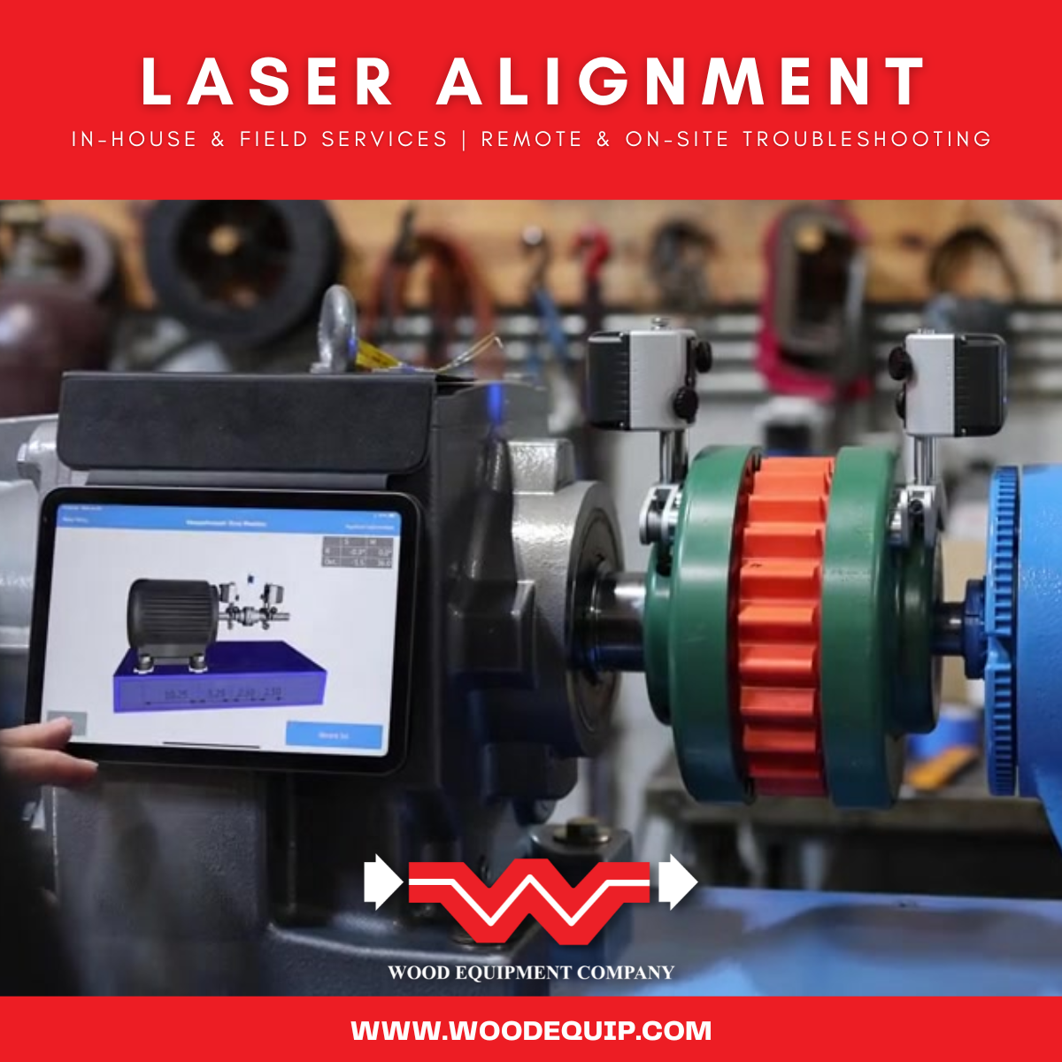 Precision Matters: Laser Alignment for Pumps & Motors